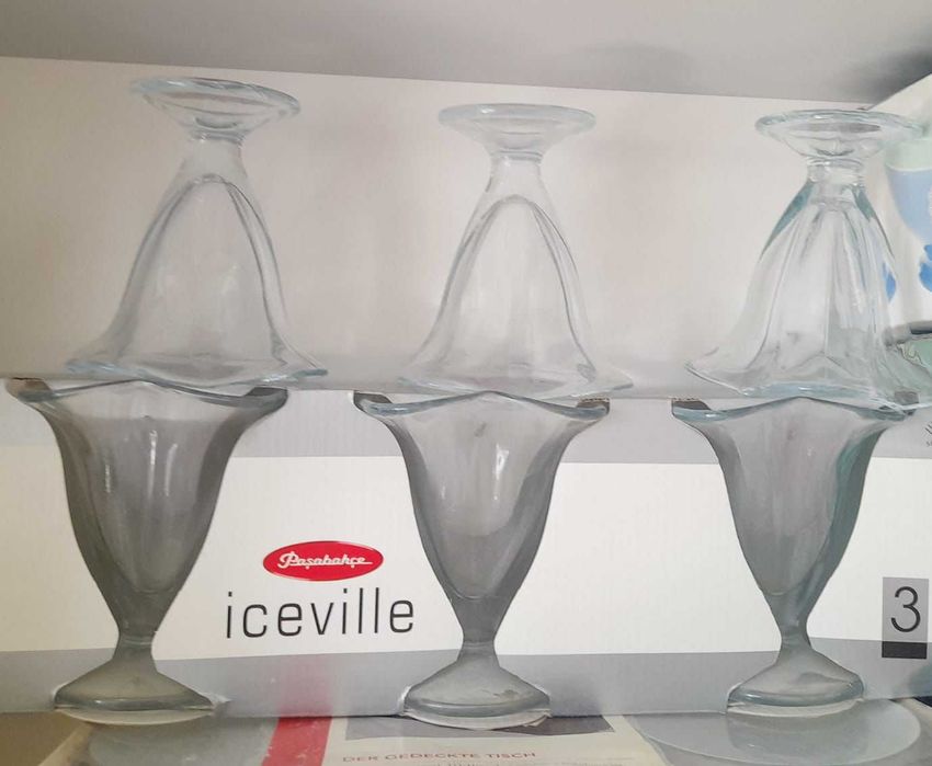 Стеклянные креманки