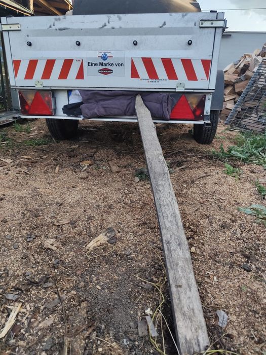Remorcă utilizată o dată