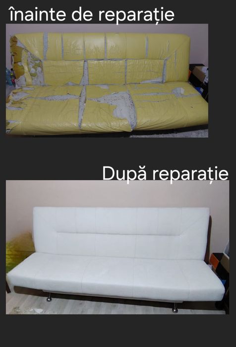 Tapițer-Repar și recondiționez paturi, fotolii, canapele etc