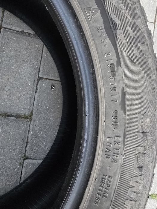 Set 4 anvelope iarnă Nokian Snowproof 2 215/55 R17 98H DOT 1624