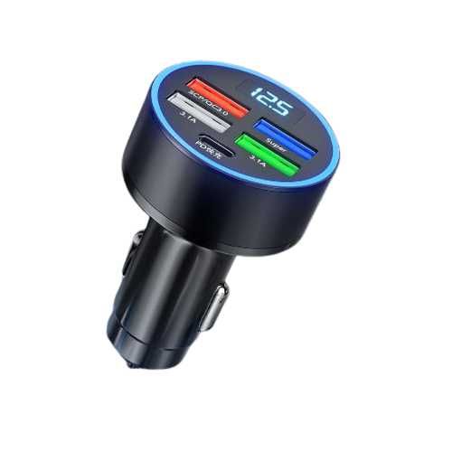 Incarcator auto 12V, 5xUSB, 150W, Fast Charging