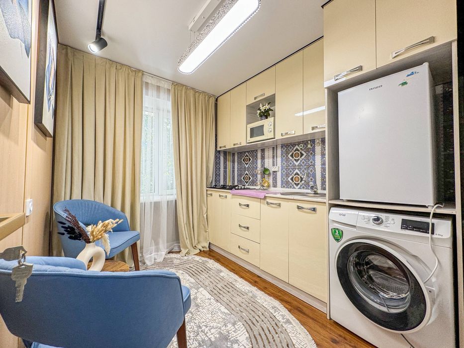 1/2/4 Ялангач массив, Аллея, кирпич 26м2 мебель техника, цена 56000 уе