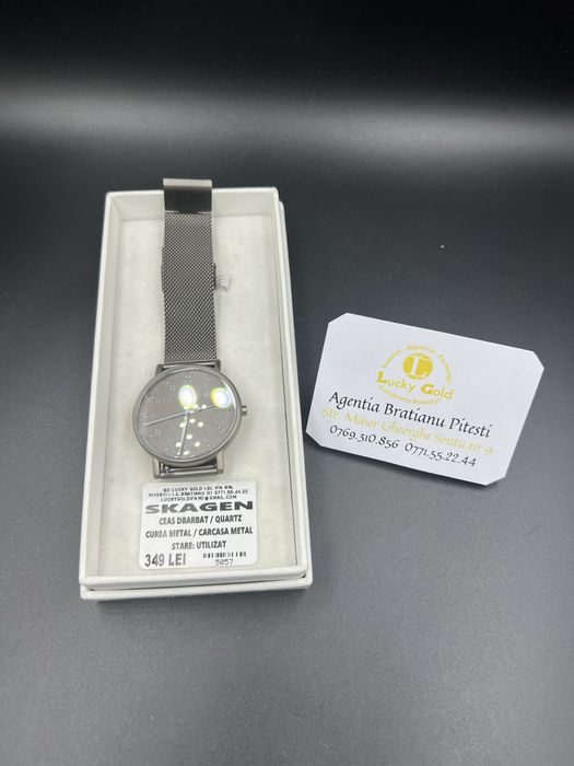 Ceas Skagen quartz curea metalica cod produs 5057