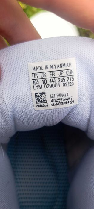 Adidas Hoops 2.0 Mid FW4178 №44 2/3 – отлично състояние