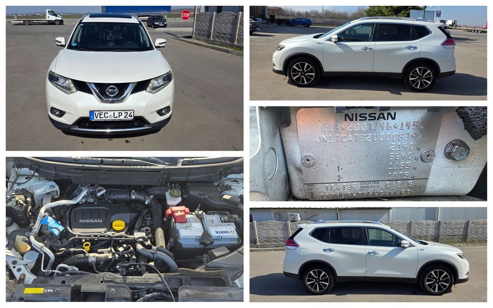 NISSAN X-TRAIL an 2015 EXTRA FULL, Automat, ALB PERLAT, adus Germania