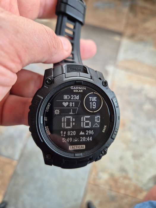 Garmin Instinct 3 Solar Tactical