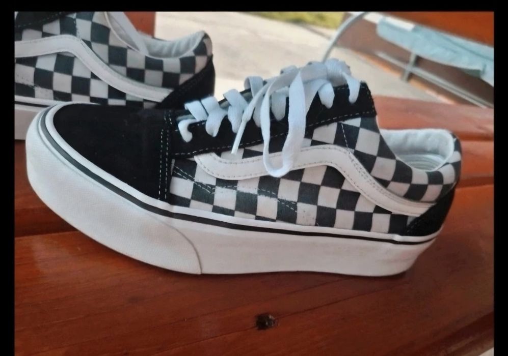 Van's old skool cu platforma
