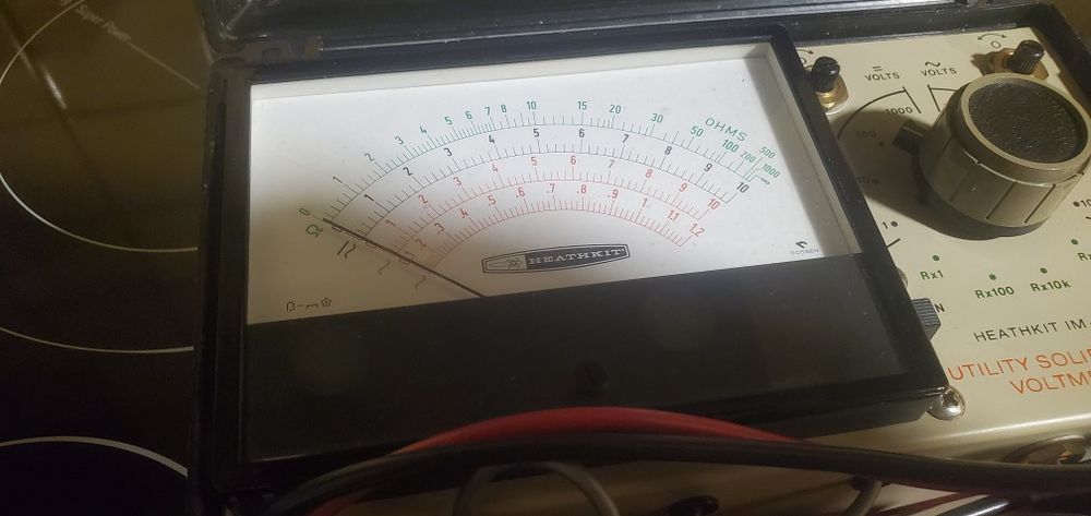 Heathkit IM-17G, impecabil, curățat
