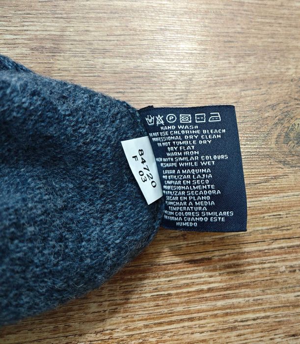 GANT 100% Агнешка вълна Оригинален мъжки пуловер размер XXL / 2XL НОВО