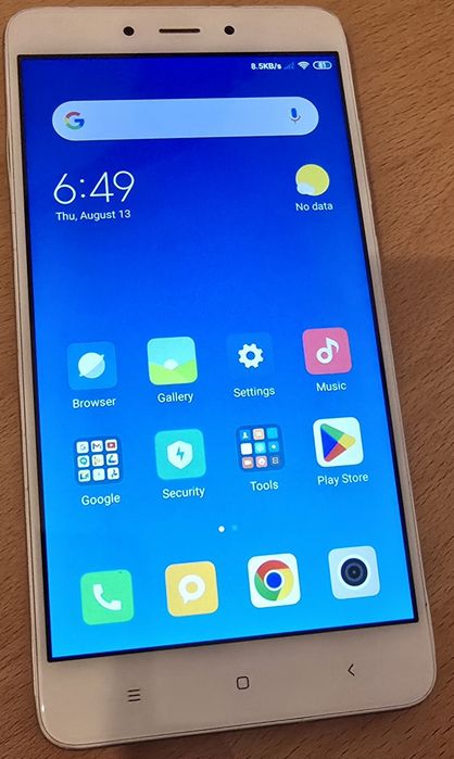 Xiomi note 4X 64gb