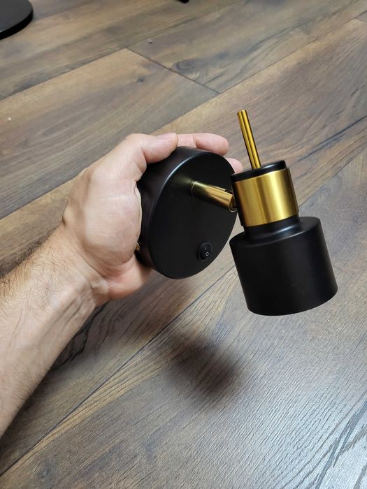 Светильник спот настенный Arte Lamp ALMACH A1906AP-1BK