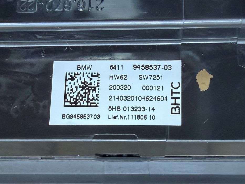 Panou clima / Grile ventilatie BMW X5 G05, X6 G06