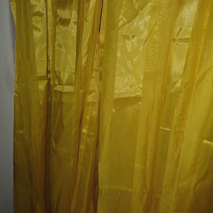 Perdele set 6buc galbene