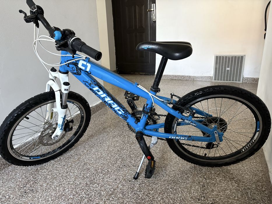 Bicicletă MTB copii/juniori DRAG C1 Dirt Series (Roți 20") – Stare bună