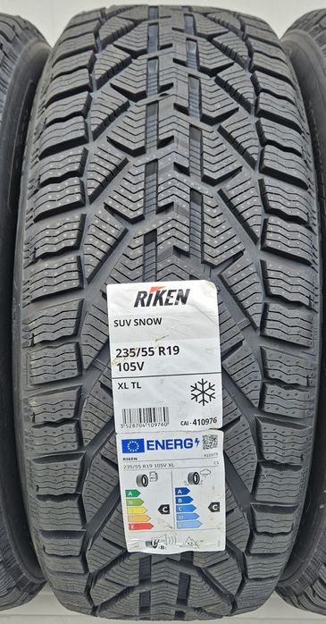 235/55 R19 105V RIKEN (by Michelin) Anvelope iarna M+S Protecție janta