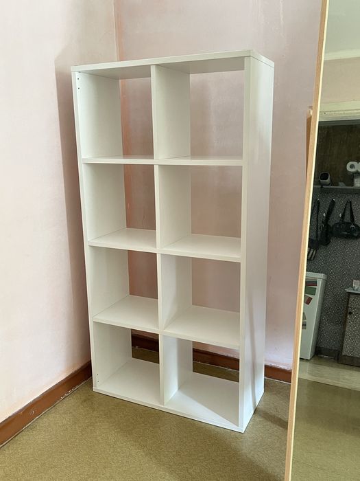 Стеллаж икеа ikea белый