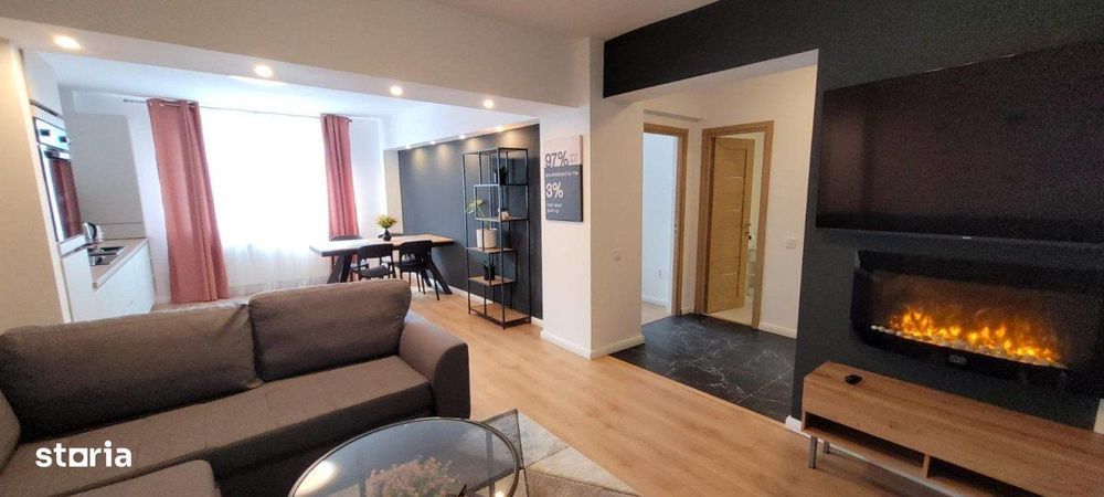 Apartament 2 camere, LUX, 58 mp, gradina 30 mp, Zona Teilor — fotografia 3