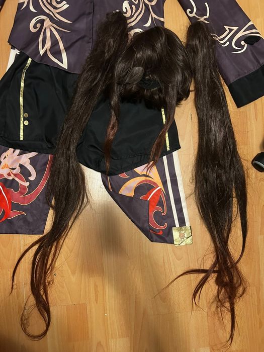 costum de cosplay Hu Tao genshin impact