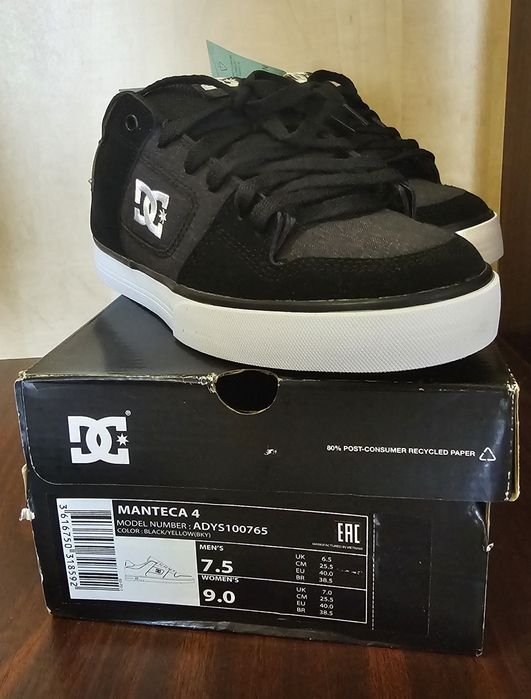 Sneakers DC noi, marimea 40