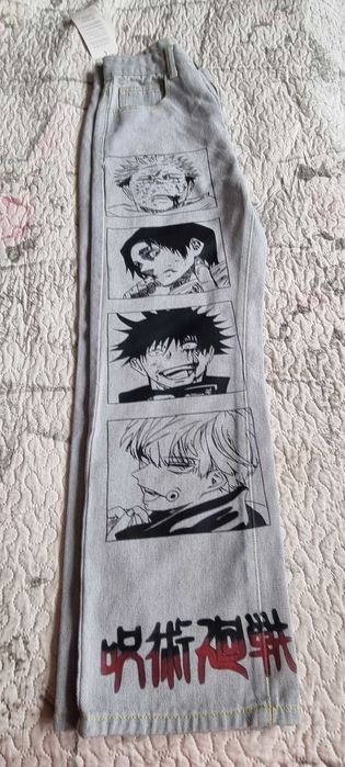 Дънки с аниме герои