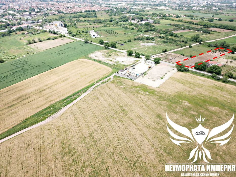 Под наем земя, парцел, паркинг 3037кв.м. в Асеновград, първа линия