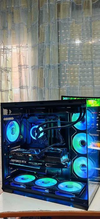 Супер Геймърски Компютър Intel I5 13600KF 14/20 Core/32Gb D5/1TB SSD/GB RTX 3070TI/Гаранция