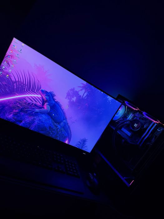 Гейминг Pc RTX 4060 Ti /Ram 32GB /SSD 2TB/Ryzen 5  + Alienware 180Hz Gaming Setup