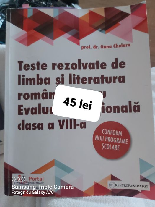 Vând cărți / culegeri pentru Evaluarea Națională
