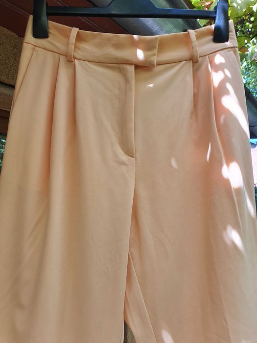 Pantaloni paper bag casual eleganti 42 H&M noi