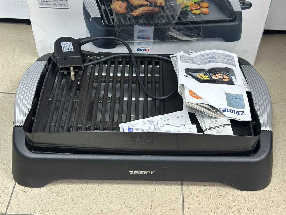 Grill/ Gratar electric Zelmer 40Z012, 2000W