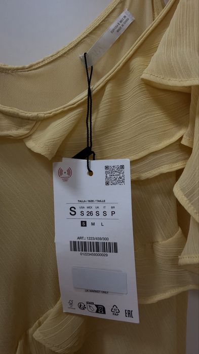 Zara платье пляжное S