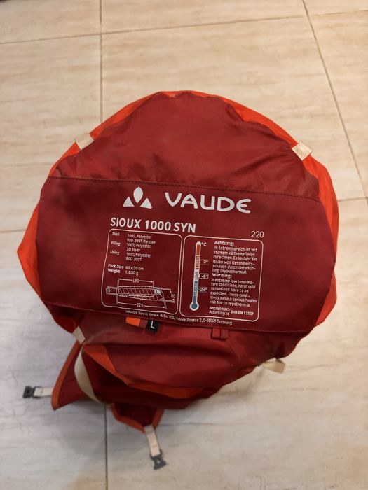 Спальный мешок/VAUDE SIOUX 1000 SYN