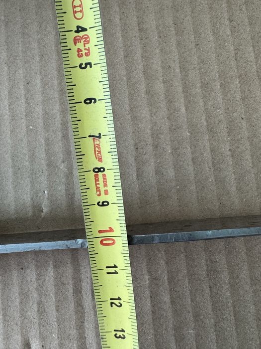 Стар нож 30см , гравиран