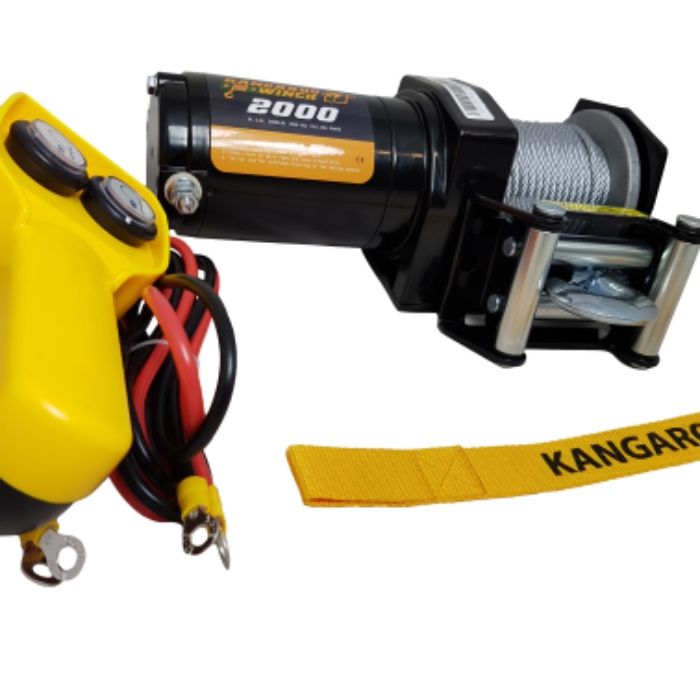 Troliu pentru ATV K 2000 E KangarooWinch/Powerwinch - NOU