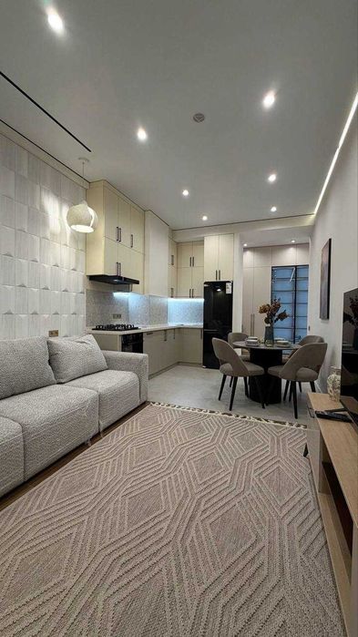 Студия Евро Люкс 60 м² в ЖК SHOSHKENT, центр города