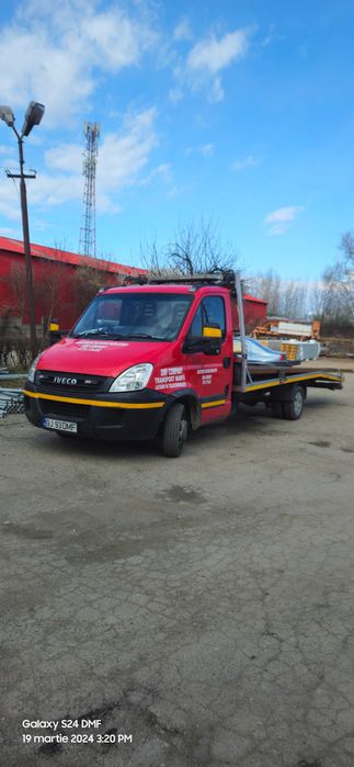 Tractari auto non stop platforma auto, autoplatforma