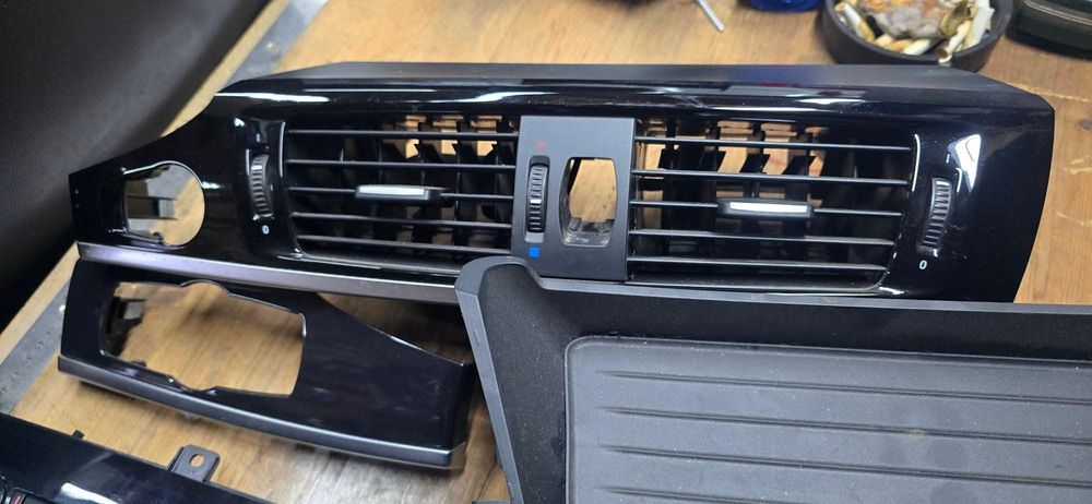 Panou clima cu incalzire scaune bmw x3 x4 f25 f26,grile lucioase