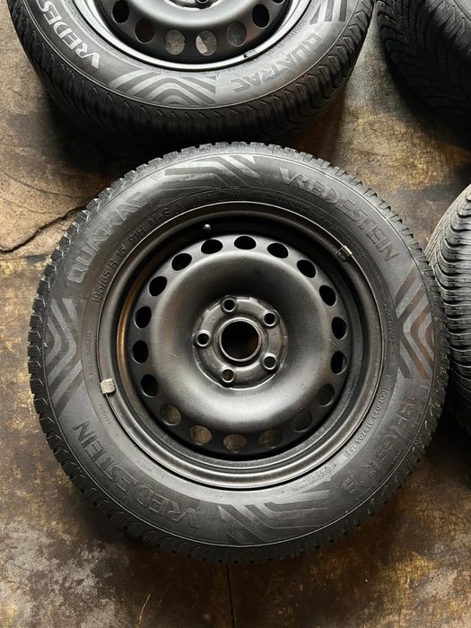 Vandute Jante VW 5x112 Anvelope iarna 195 65 15 golf 6