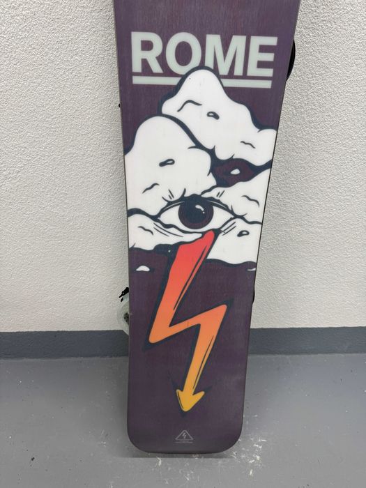 placa snowboard rome stale crewzer L154cm