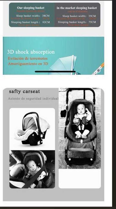 Детская каляска трансформер многофукцилгальная каляска