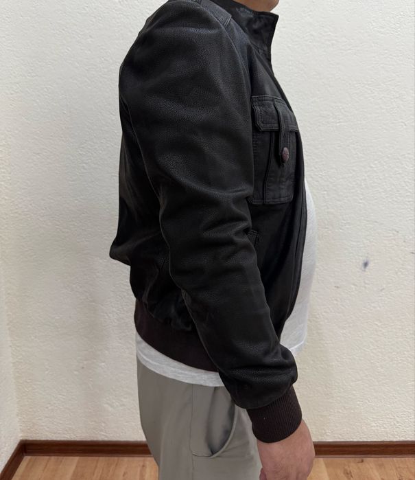 Кожанная куртка.