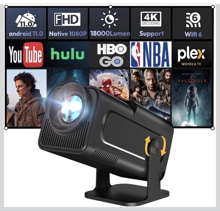 XGODY Gimbal 5 Full HD 1080P проектор