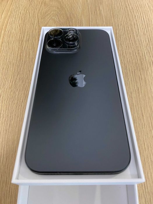 НОВ !!! Apple iPhone 16 Pro Max, 512GB, 5G, Black, 100%