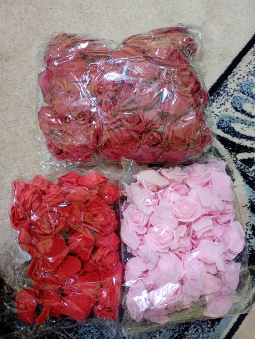 Рози от фоам 7см