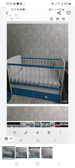 Продам детскую кровать