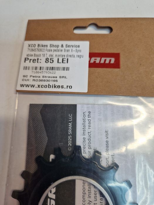 Foaie pedalier SRAM bicicleta electrica Bosch generatie 2 ebike