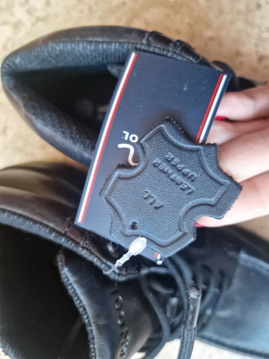 Мъжки кожени обувки Kangol, 44 размер, чисто нови