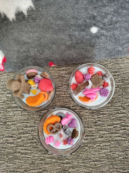 Ръчно изработена соеви свещи