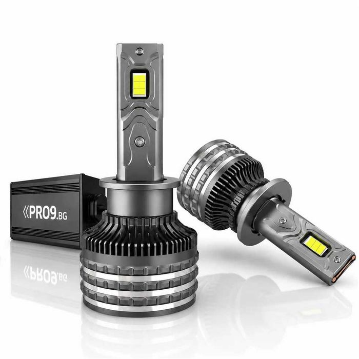 LED крушки H1 65W 6000K 12000lm 12-24V 2 ГОДИНИ ГАРАНЦИЯ