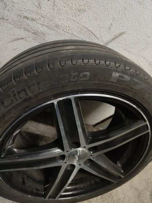 Pirelli Cinturato P7  245/45 R18 cu set jante Dezent
